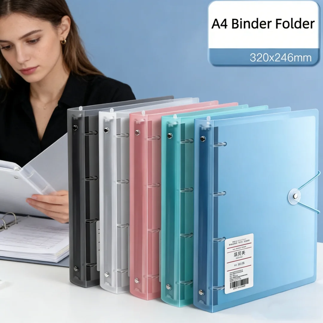 Teczki A4, segregatory z pierś – Binder Clip Assorted recenzja i cena