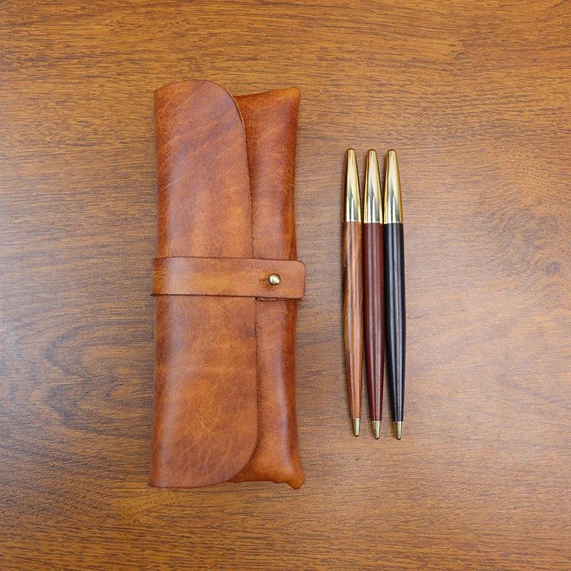 Ins Retro Etui na długopisy z  – Tan Stationery & Office Supply recenzja i cena